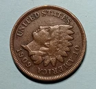 ■ 1909 INDIAN PENNY ONE CENT ☐ CHOICE VF