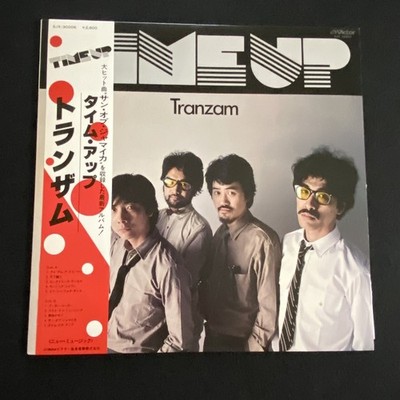 Tranzam - Time Up Japan LP SJX-30006 w/ Obi Insert Japanese New Wave Rare