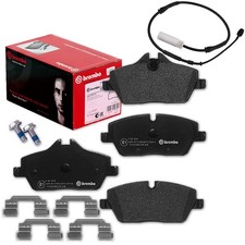 brembo BREMSBELÄGE + WARNKONTAKT VORNE passend für BMW 1er E81 E87 E88