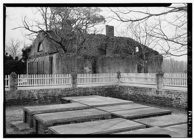 Eyre Hall, Orangery Ruins, U.S. Route 13 & State Route 636 vicinity,