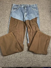 ProGear by Wrangler Men’s 40x34 Jeans Medium Wash Lumberjack Pants