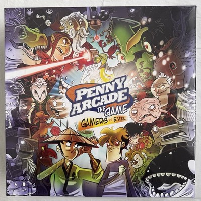 NEW Penny Arcade The Game: Gamers vs Evil Cryptozoic 2011 - RARE  SEALED