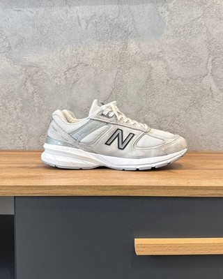 New Balance 990v5 White Silver US990MC5 8.5 US