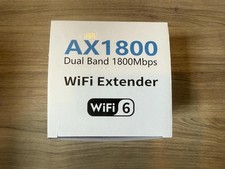 AX1800 Dual Band WiFi Extender - WiFi 6 Brand New 