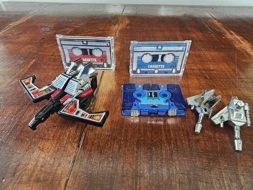 VINTAGE G1 TRANSFORMERS CASSETTES