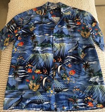 MENS Vintage Hawaiian Shirt Sz XL