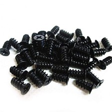 Computer Case Fan Screws Black Fan Screws PC Fan Screws for 70Mm 80Mm 90Mm 92...