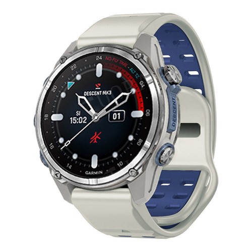 Pulsera de silicona Quick Fit para Garmin Fenix E 8 7X/7 6X/6 5X/5 Plus 3HR Epix Pro - Imagen 53 de 60