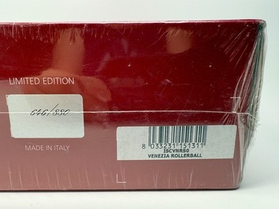 RARE Montegrappa Città d Arte Venezia LE Rollerball Pen Sealed #646/880