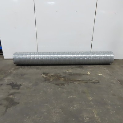 Softite 16'' Spiral Lock Seam Duct Galvanized 26 Gage Corrugated Groove 9'6''