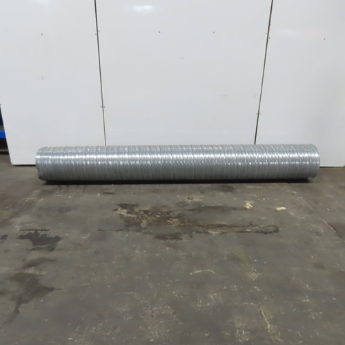 Softite 16" Spiral Lock Seam Duct Galvanized 26 Gage Corrugated Groove 9'6"