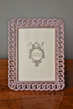 OLIVIA RIEGEL Crystal Pav  "Chandler" 5x7 Photo Frame New in Box