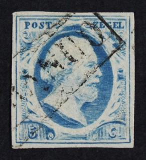 CKStamps: Netherlands Stamps Collection Scott#1 Used