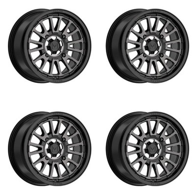 Valor Offroad Dark Tint V14 UTV Wheel - 15x7 / +20mm (5+2) / 4x156