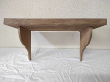 Ancienne Etagère mural en bois 46,5 x 21,5cm par 24cm de haut