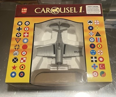 Carousel 1 6121 1:48 Diecast P-36A Hawk LT Philip Rasmussen Pearl Harbor