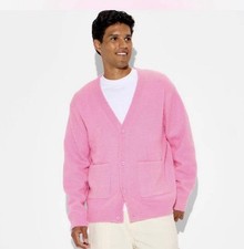 pink cardigan sweater Men’s Large Medium Original Use