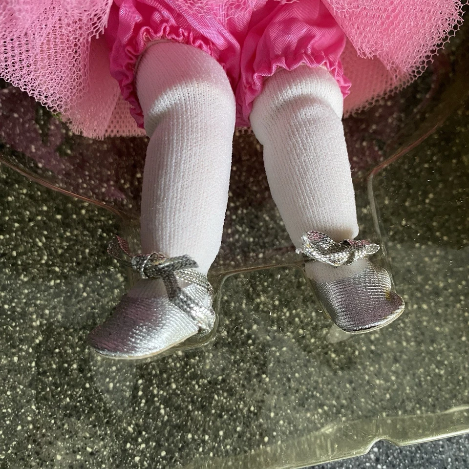 Porcelana Ginny Bailarina Vogue Muñecas Bonito Pelo Rubio Rosa Nuevo Foto 2 de 4