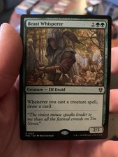 Beast Whisperer #166 (NM) Murders Karlov Manor MKC Magic MTG