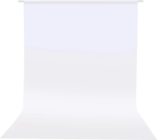 Photo Backdrop Curtains, White Backdrop for Photoshoot,  5X6.5 Ft White Photogra - Picture 1 of 12