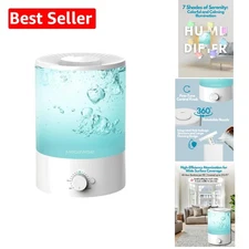 MegaWise 3.5L Cool Mist Humidifier - Ideal for Baby Nursery & Bedroom Comfort