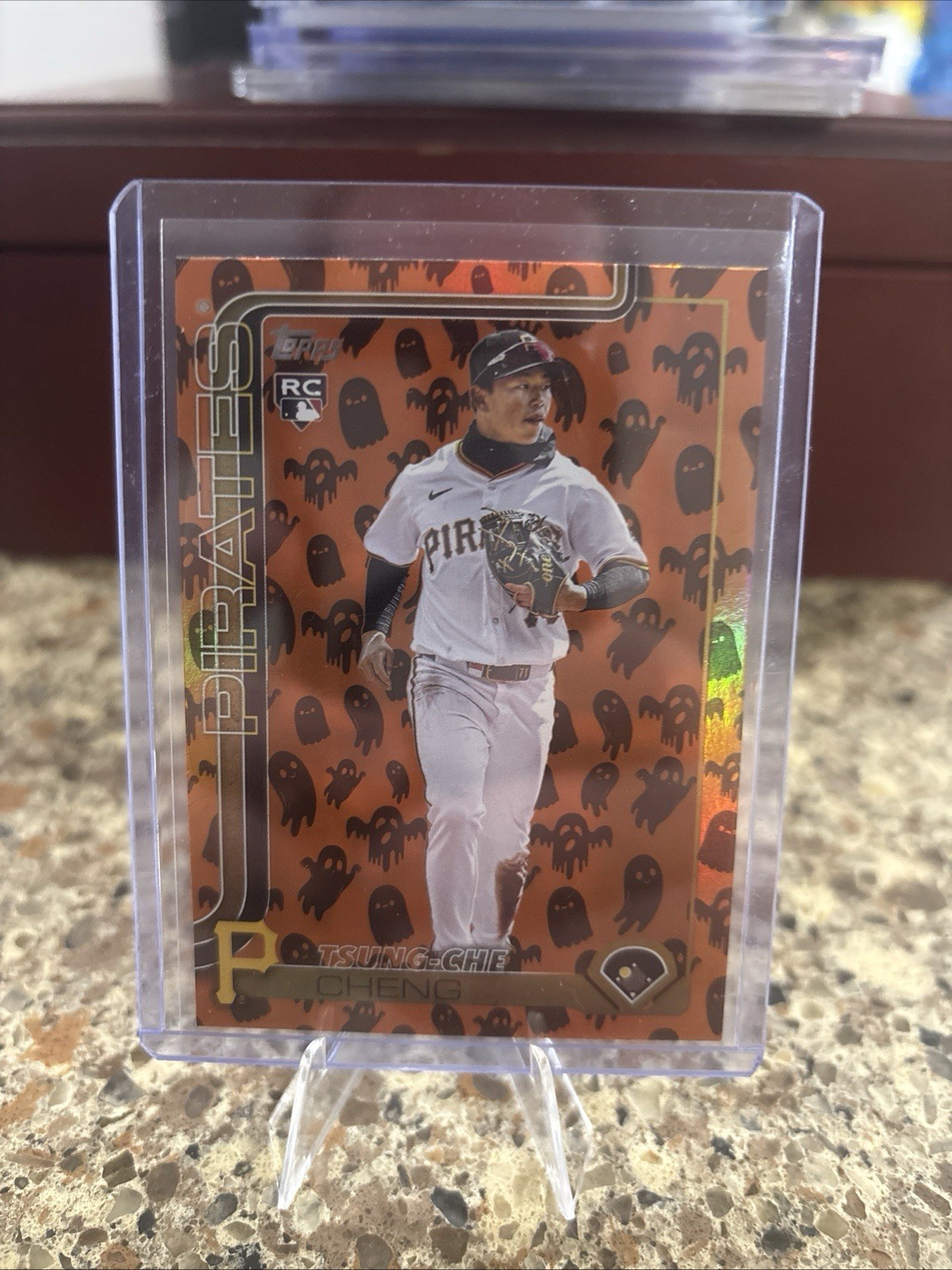 TSUNG-CHE CHENG 2025 Topps Update GHOST FOIL PARALLEL #US72 Pirates RC