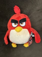 Angry Birds Plush Red Bird 2017, Rovio Toy Factory 9 Inches NWT