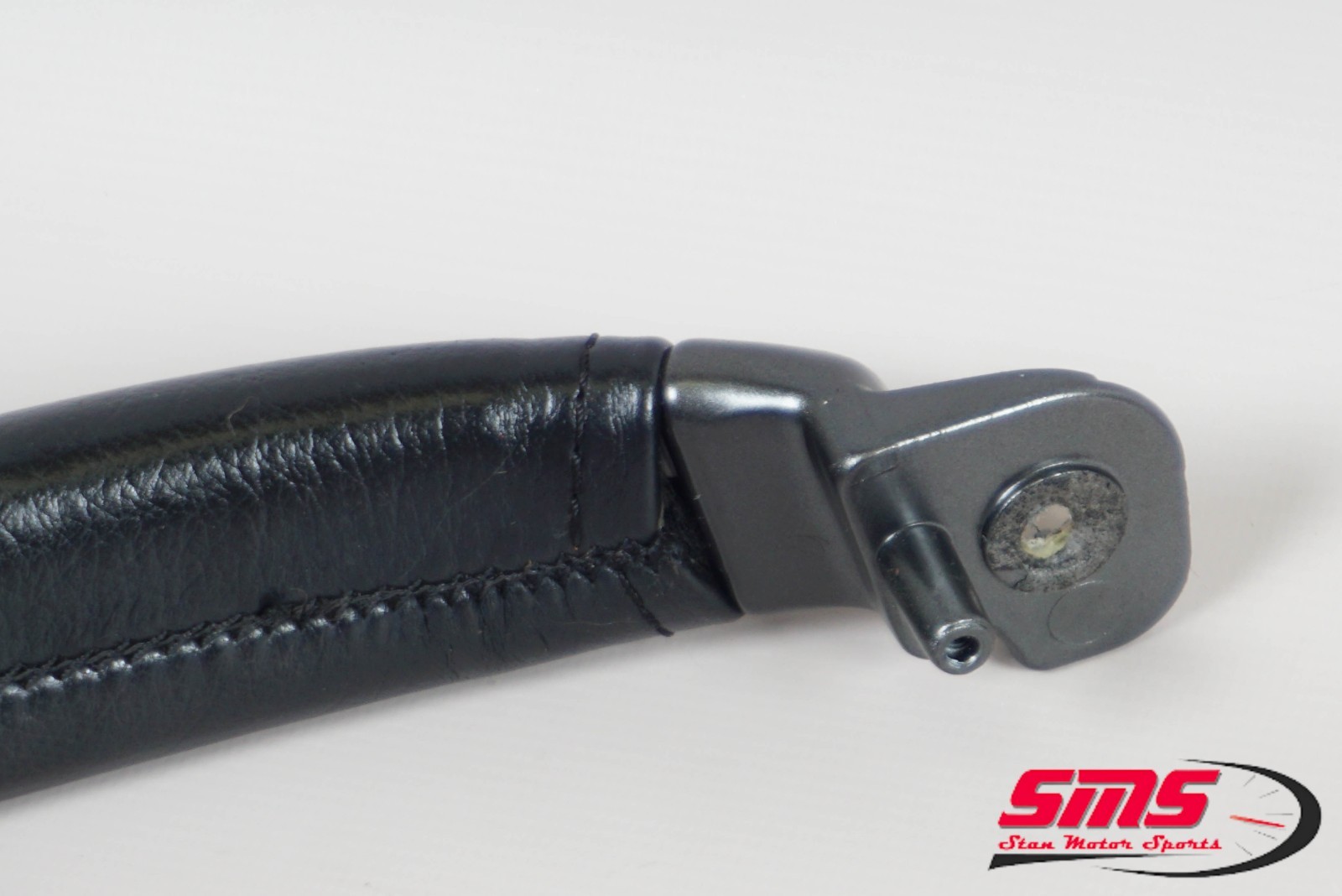 08-19 Maserati Granturismo M145 Right Door Panel Handle Black Leather 36K OEM