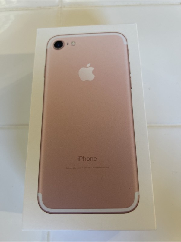 Apple iPhone 7 Rose Gold 32GB BOX ONLY
