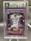 2025 Bowman Chrome Mega Box Prospects Konnor Griffin Pink Refractor BCP-86 BGS 9