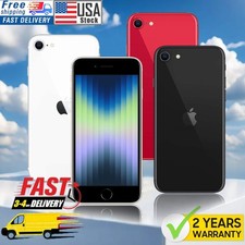 New in Sealed Apple iPhone SE 3rd Gen (2022)64/128/256GB Unlocked 2 YRS WARRANTY