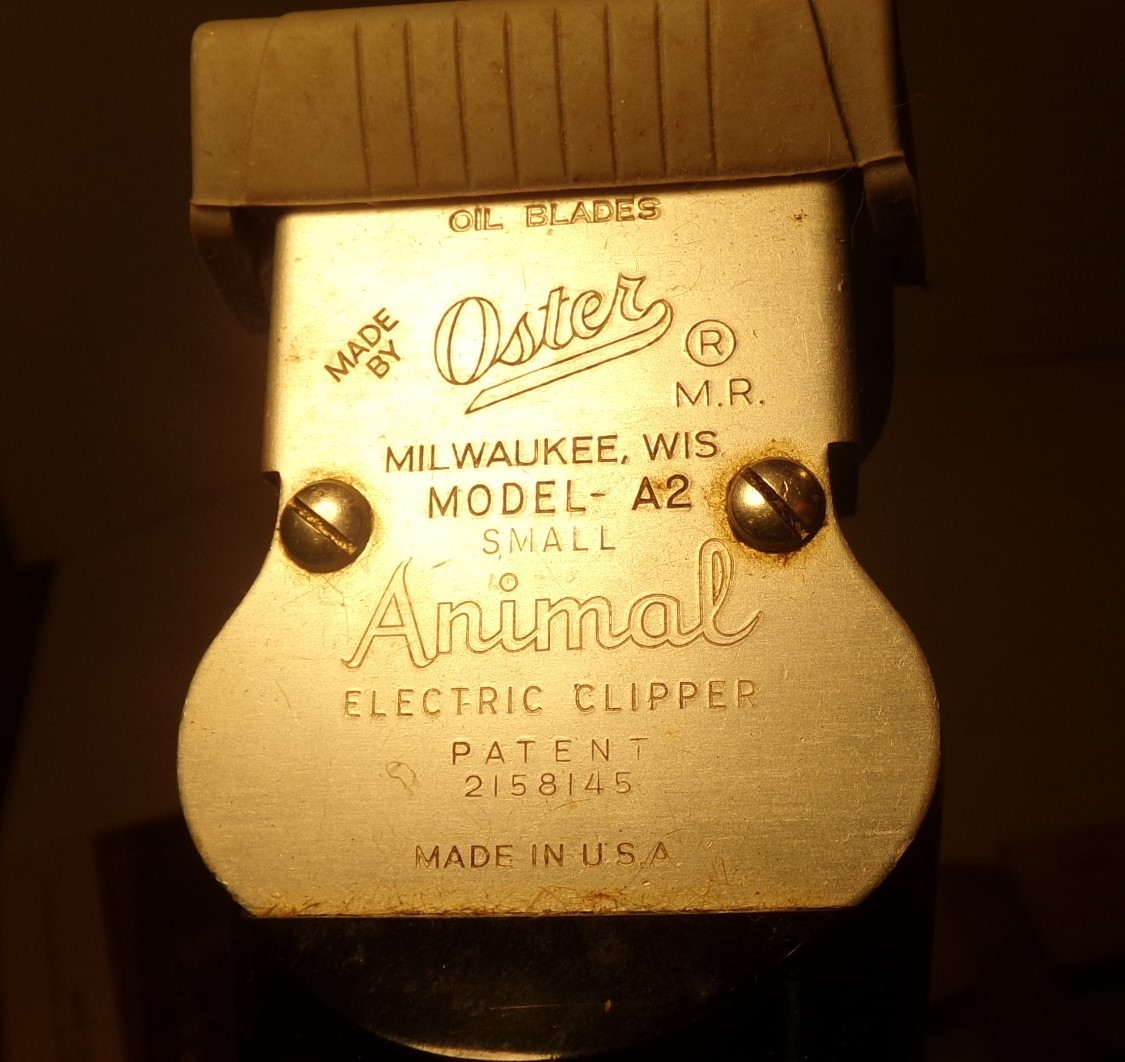 Oster Vintage A-2 A2 Animal Clipper with Extra Heads & New Blades LOT