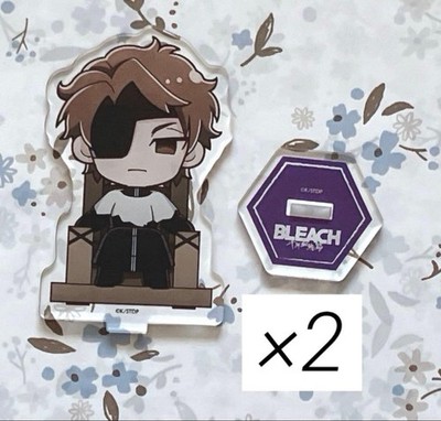 Bleach Sōsuke Aizen Acryl Ständer 2 Stück Princess Cafe Sammlerstück