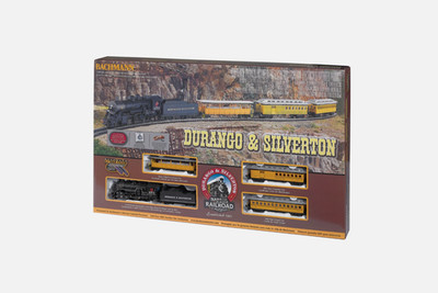 Bachmann Trains - Durango & Silverton Ready To Run Electric Train Set - HO Scale