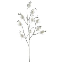 KüNstlicher Dekozweig, 2Er Set, Farbe Weiß, HöHe Ca. 76 Cm