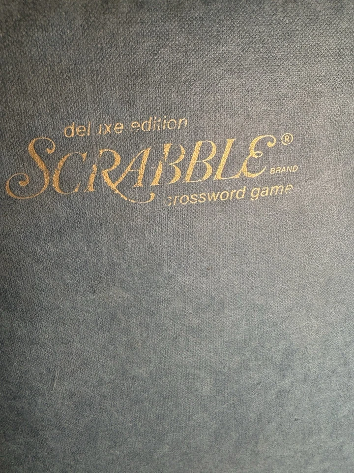 Vintage 1977 Scrabble Deluxe Edition Turntable - COMPLETE - Image 4 of 4