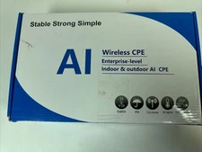 AI Wireless CPE Enterprise-level Indoor&Outdoor Bridge with Bracket WiFi Bridge