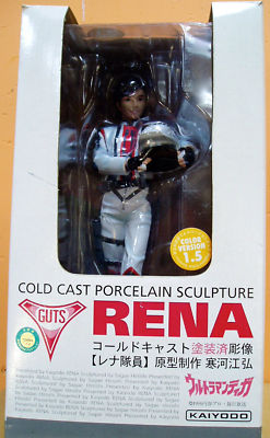 ULTRAMAN TIGA KAIYODO GUTS RENA PORCLAIN SCULPTURE 1.5 TOKUSATSU 