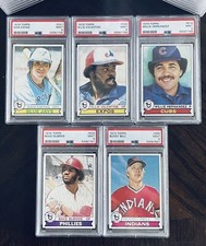 1979 Topps Baseball Buddy Bell Card #690 Indians CENTERED PSA 9 MINT Low Pop