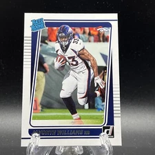 2021 Donruss Javonte Williams Rated Rookie R13612 