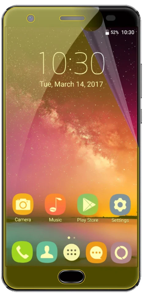 3x Protector de Pantalla para Oukitel K6000 Plus Fundas de Película Protectora 100% Flex Foto 3 de 4