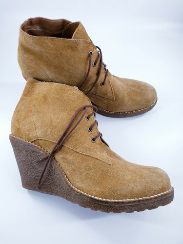 wedge heel ankle boots | eBay