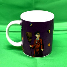 Harry Potter Mug Coffee Cup Hogwarts Sorcerer's Stone 2001 Warner Bros. Ceramic