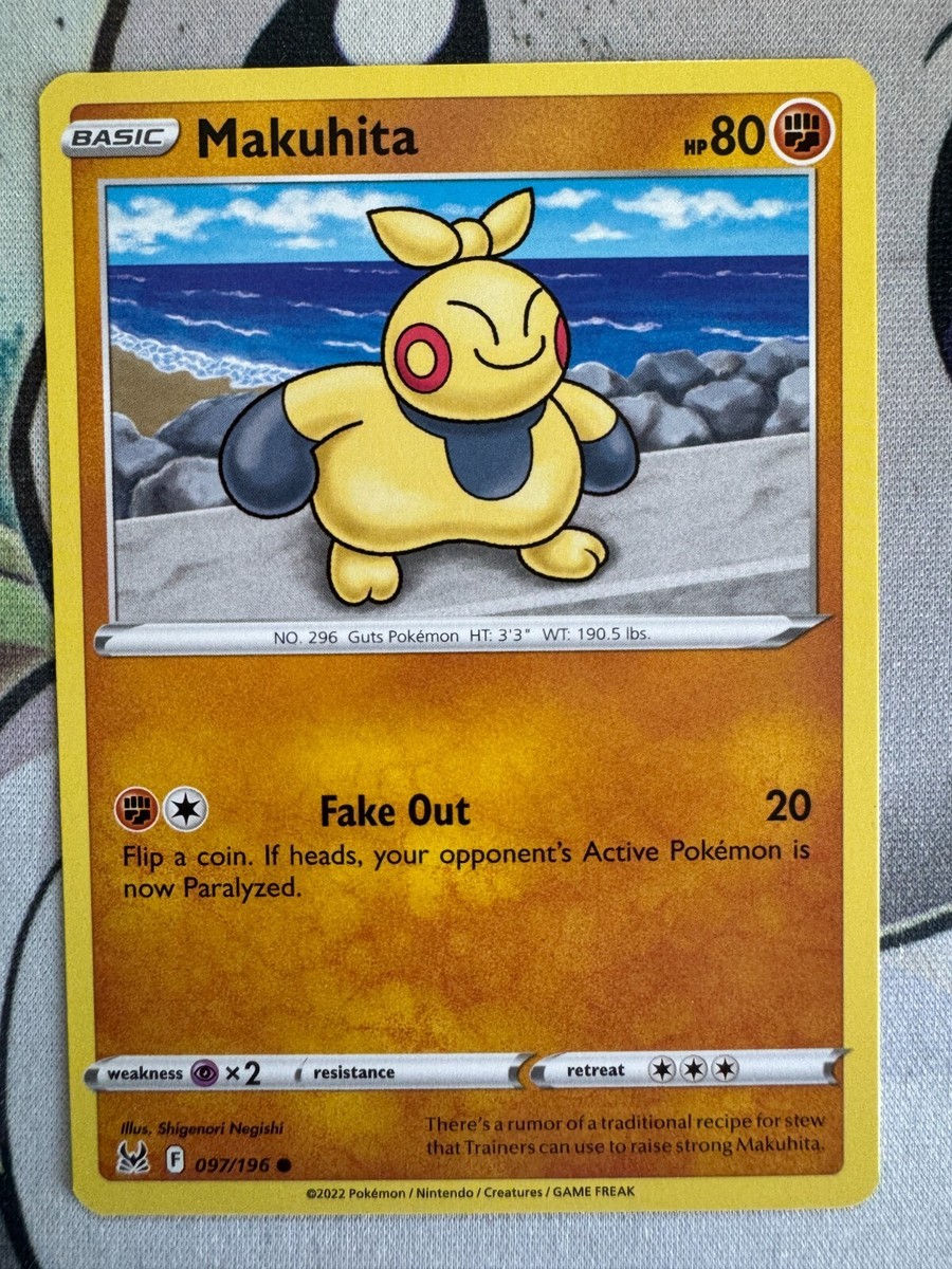 mochita　(=^x^=)(=^x^=) Pokemon S-Chinese CSV2C Makuhita 074/128 Master ball Holo