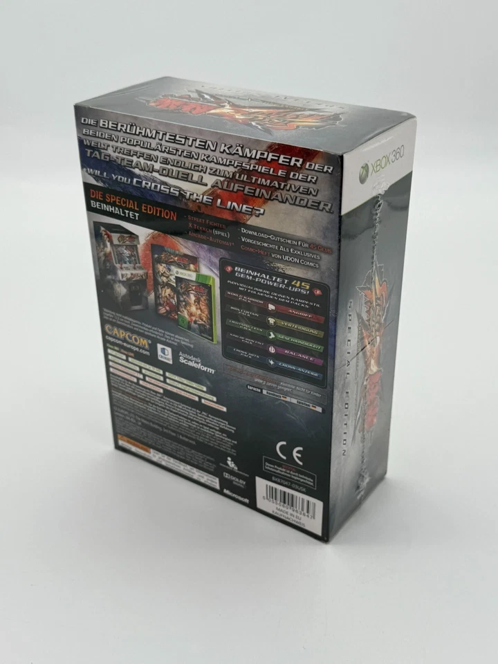 Street Fighter X Tekken-Special Edition Microsoft XBox 360 Factory Sealed - Bild 3 von 4
