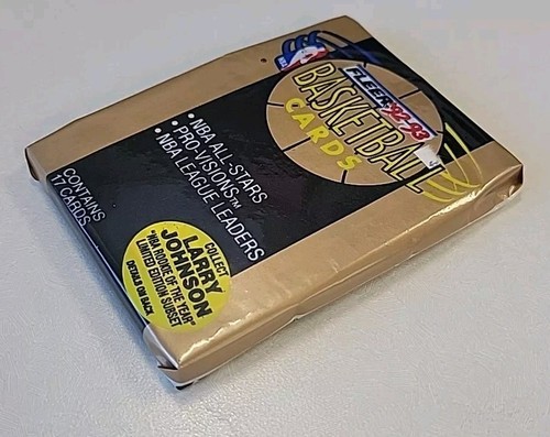 1992-93 Fleer NBA Basketball Factory Sealed Pack - Bild 4 von 6