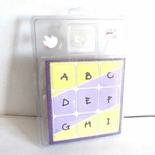 Stamp Set Kid Alphabet  Numbers New in Package FREE SH