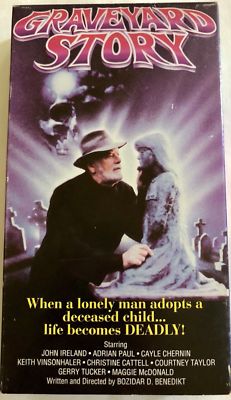 Graveyard Story - Stephen King VHS 90s RARE cult horror John Ireland Adrian Paul