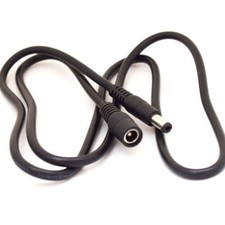 3.3ft DC Power Extension 5.5x 2.5mm Cord Cable Lead CCTV Extender Male to Female