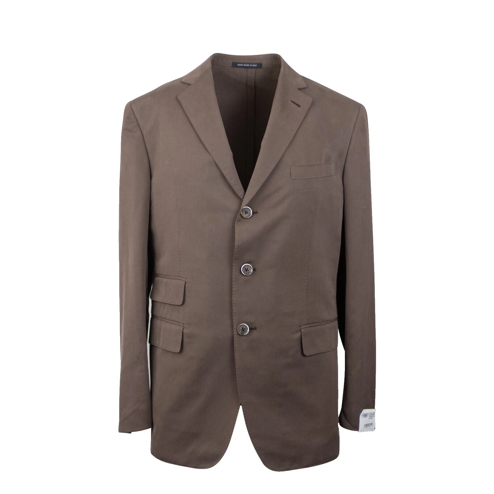 Trajes y Blazers sólido esmoquin de algodón para hombres